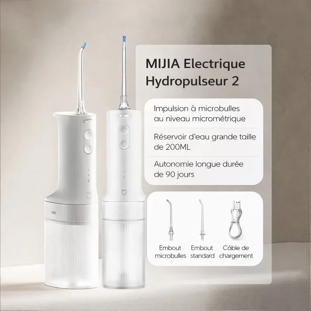 hydropulseur dentaire portable