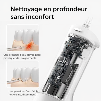 hydropulseur dentaire portable