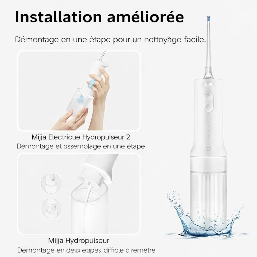hydropulseur dentaire portable