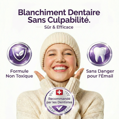 Bande blanchissant dentaire
