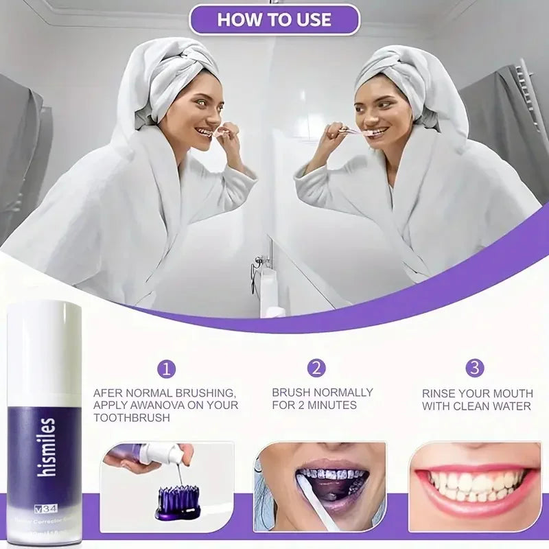 Dentifrice Blanchissant Violet
